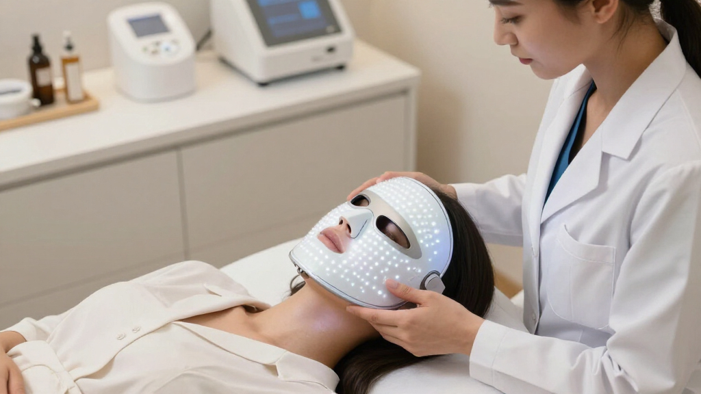 best led mask for professional skincare clinics