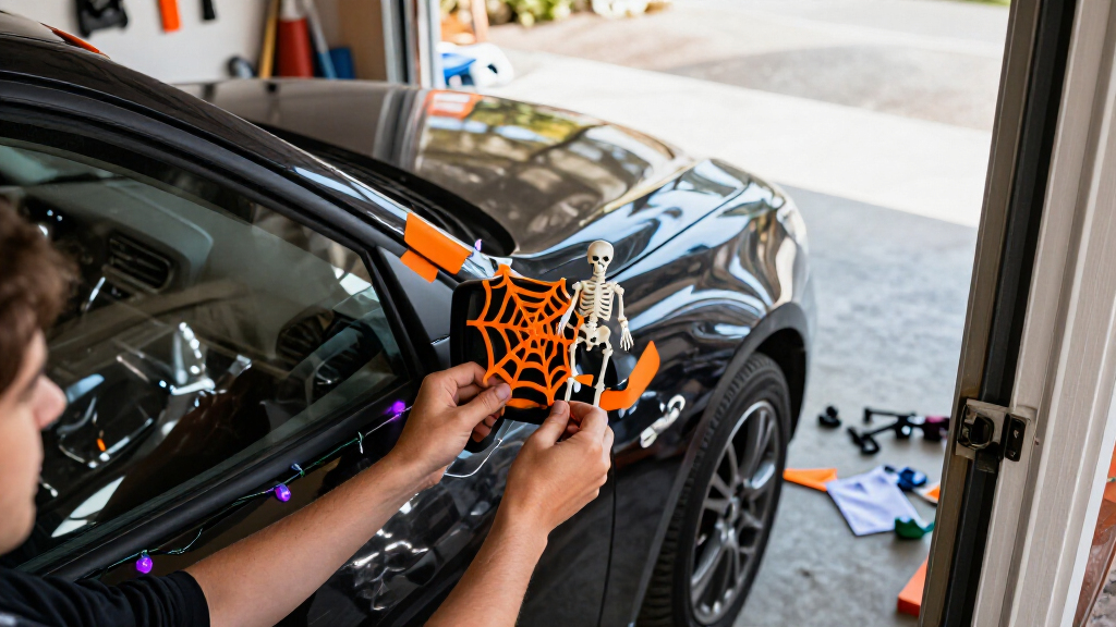 car Halloween decorations