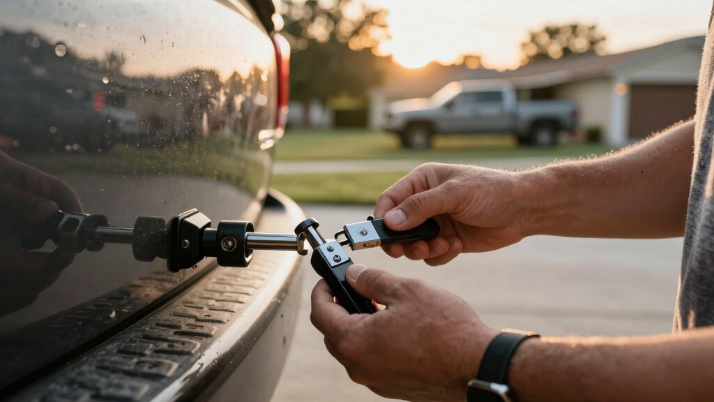 trailer hitch lock and coupler lock set