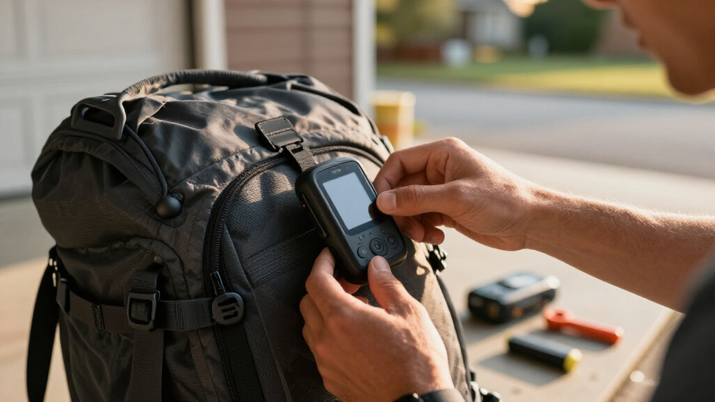 portable gps tracker for outdoor gear device