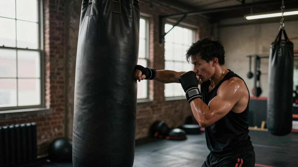 filled punching bags