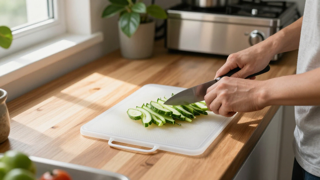 plastic cutting boards for knives