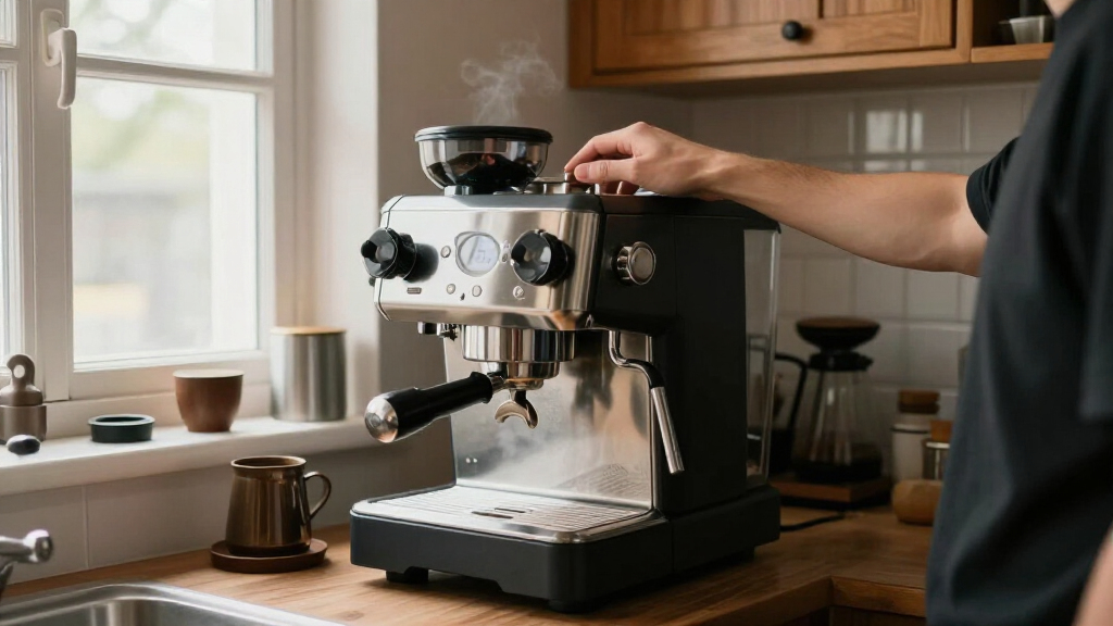 best heat exchanger espresso machine with large water tank