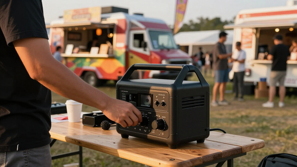 best low noise generators for event vending
