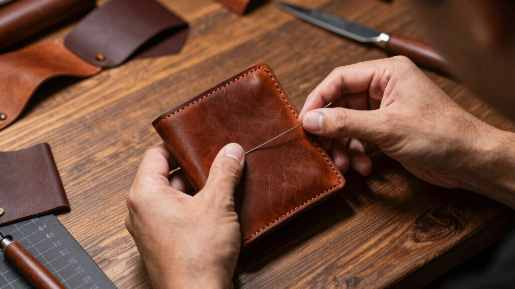 patriotic leather wallets