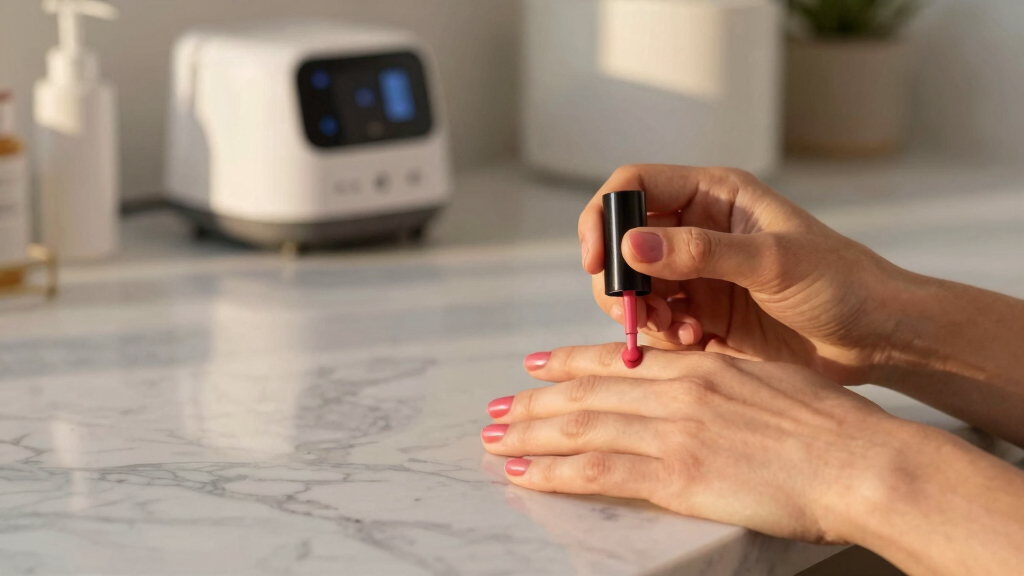 best strawberry blush nail polishes