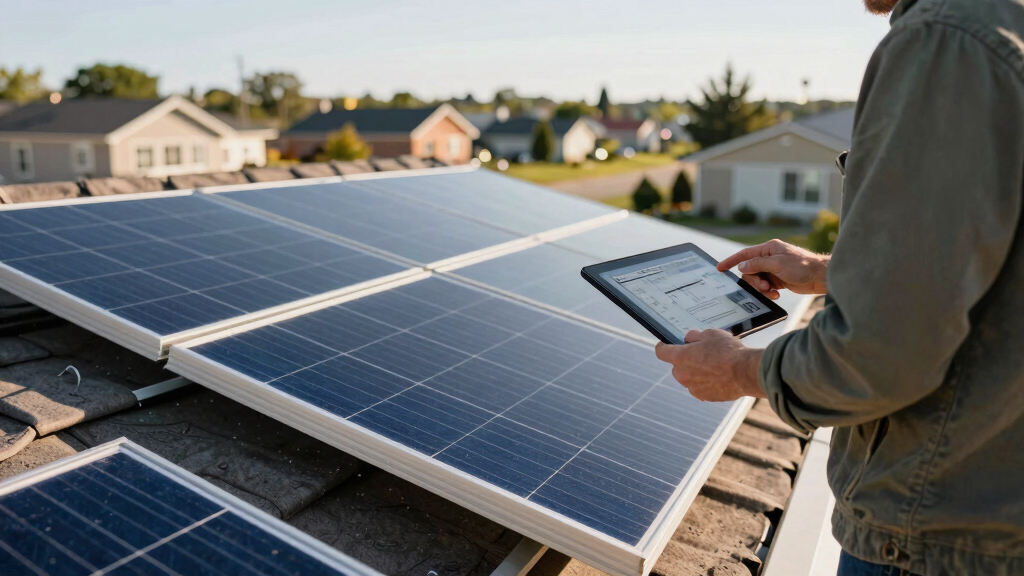 solar panel backup power systems