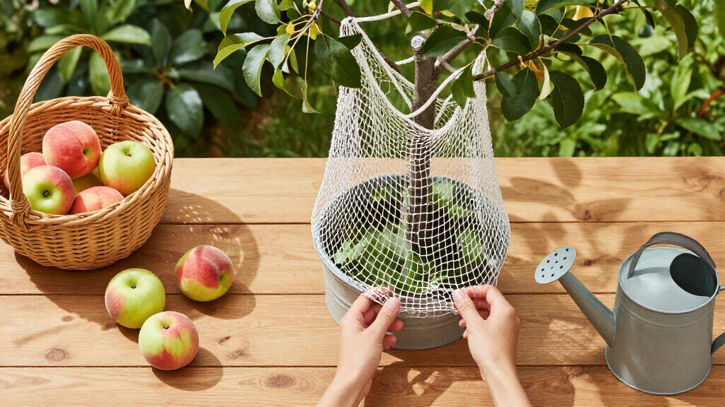 bird netting for fruit trees