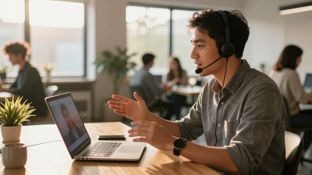 wireless headset for client calls on amazon