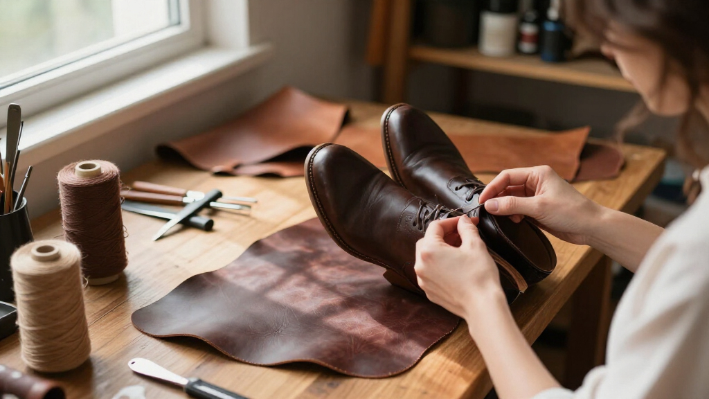 boots leather premium