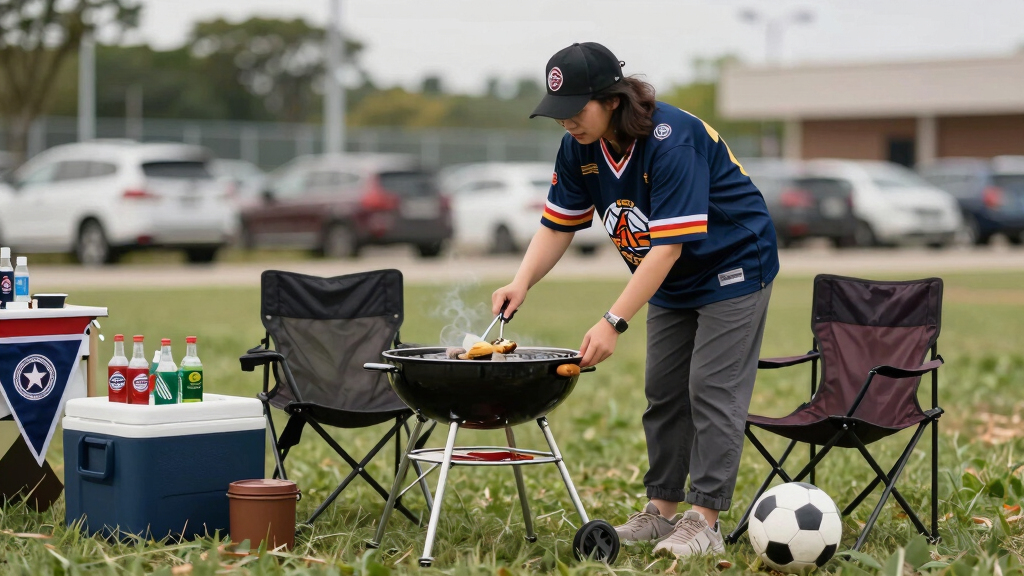 soccer fan outdoor tailgating gear