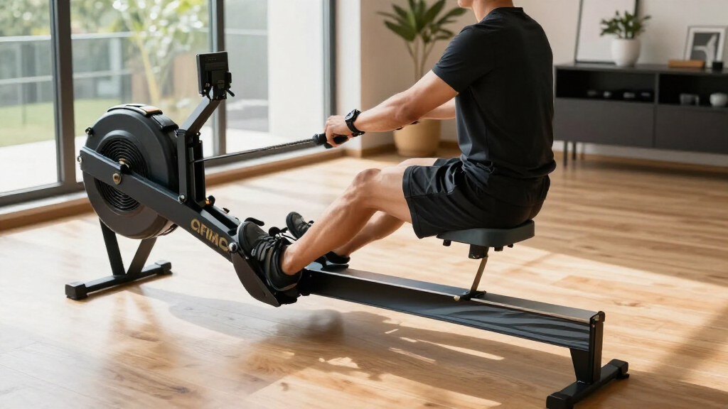 rowing machine for home gym high end