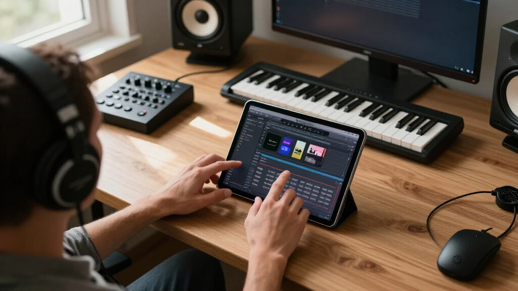 music production for ipad pro