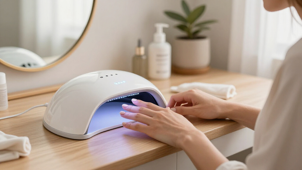 uv nail lamps with preset auto sensors