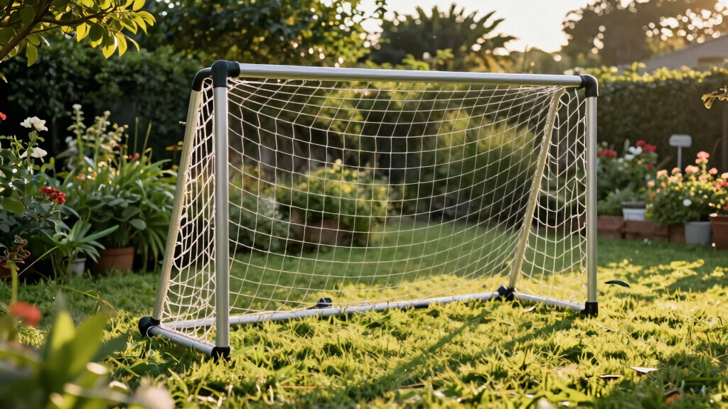 outdoor soccer goal set