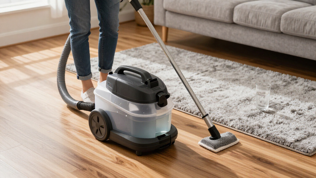 carpet cleaner with dual tanks