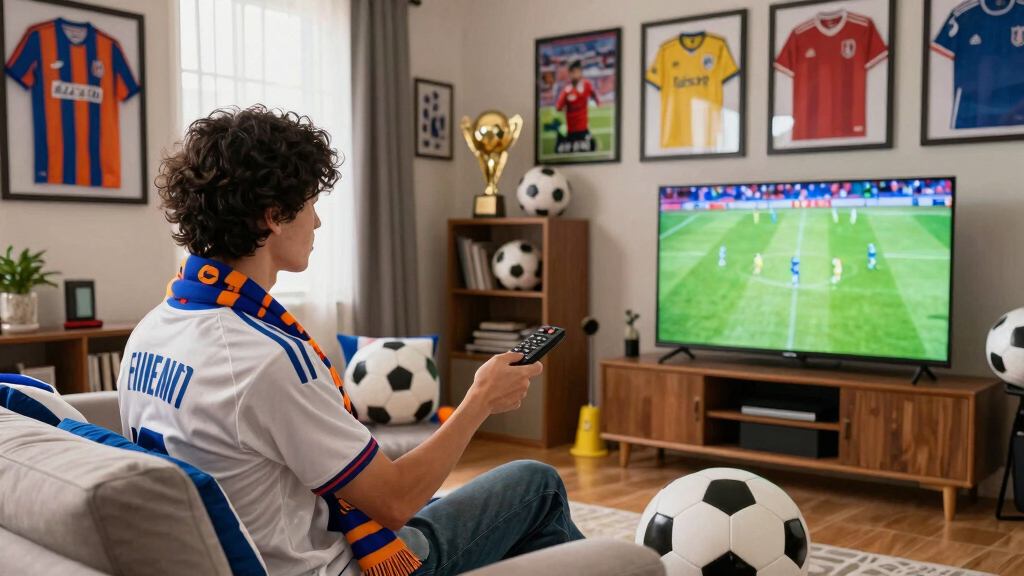 soccer fan room decor