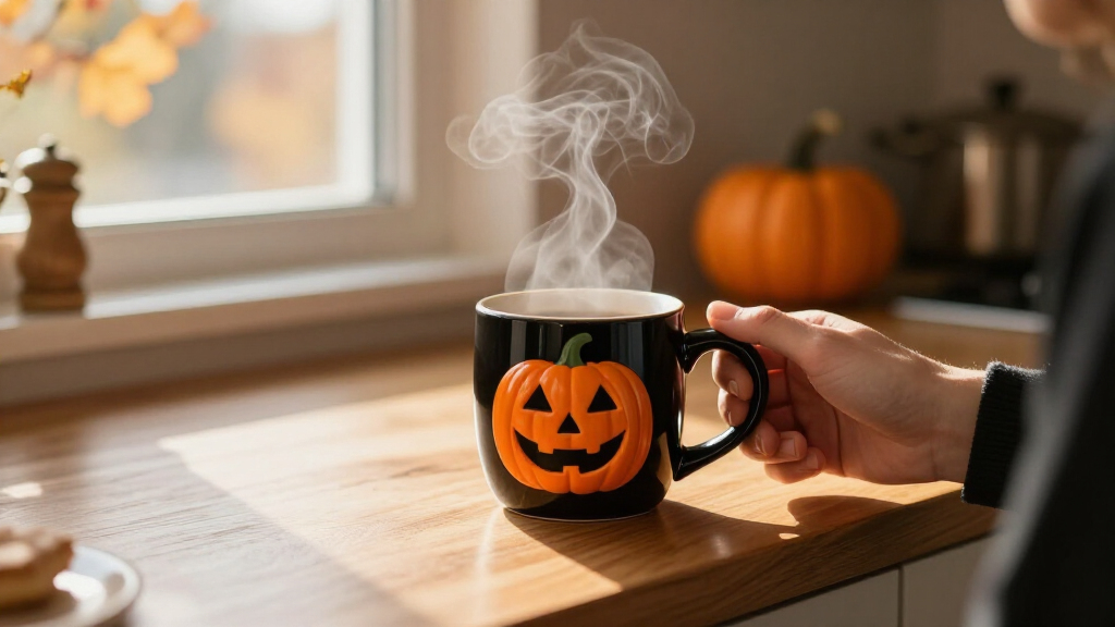 Halloween coffee mugs