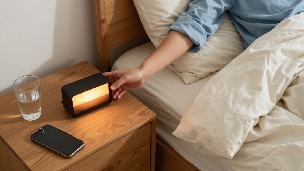 smart alarm clocks with sunrise lights