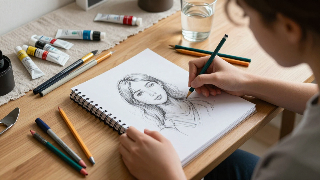 creative sketchbooks for students