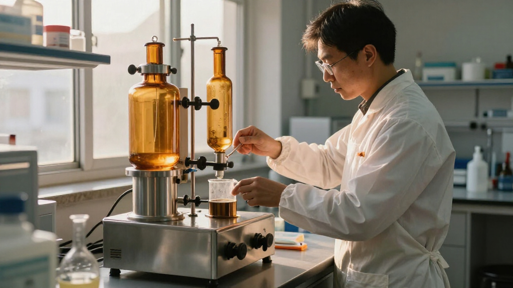 solvent recovery distillation unit