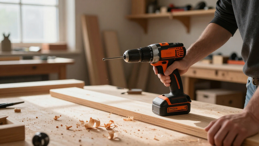 power drill for woodworking