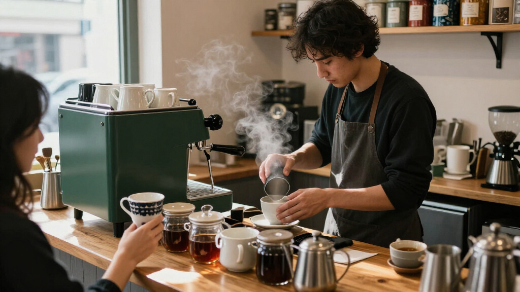 coffee and tea shop supplies