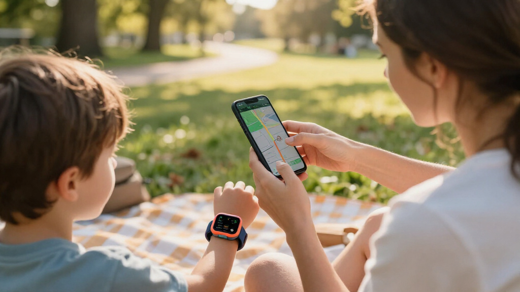 kids smart watch for travel safety gps