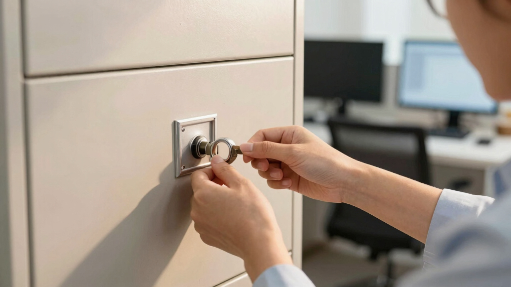 best locking file cabinet for compliance teams