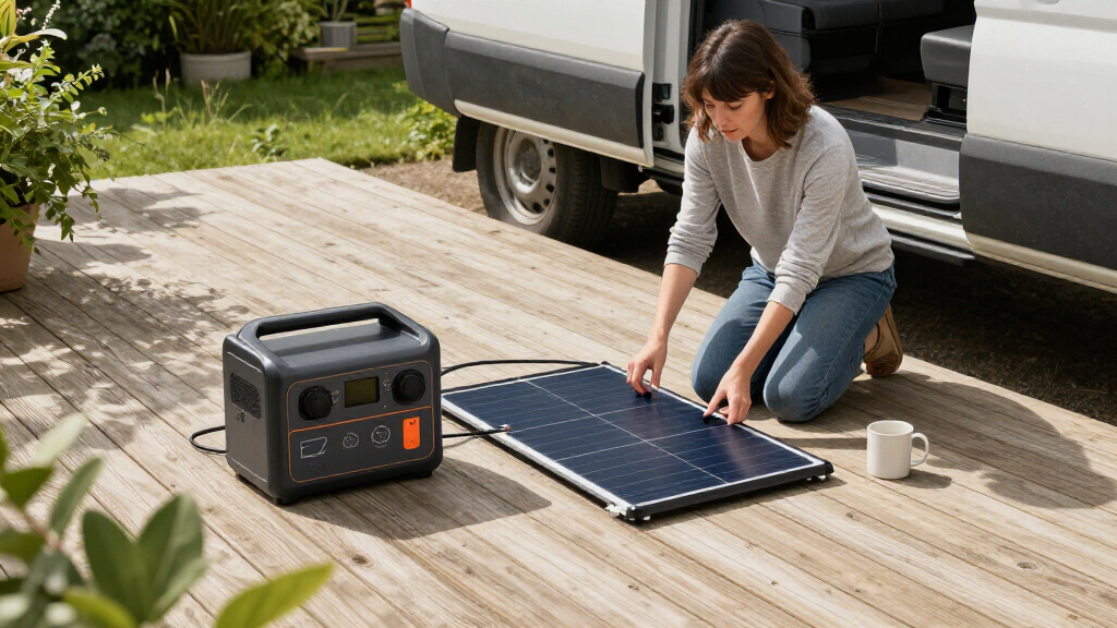 portable power station solar panels