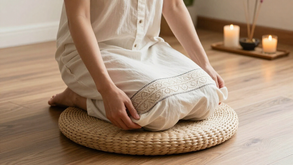 religious meditation cushions
