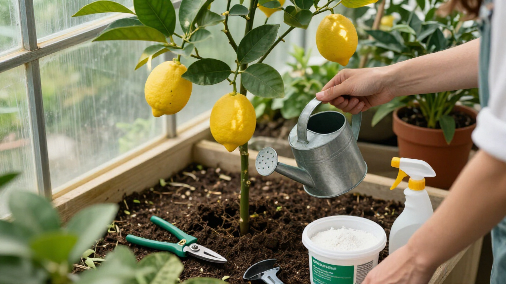 best lemon tree care supplies