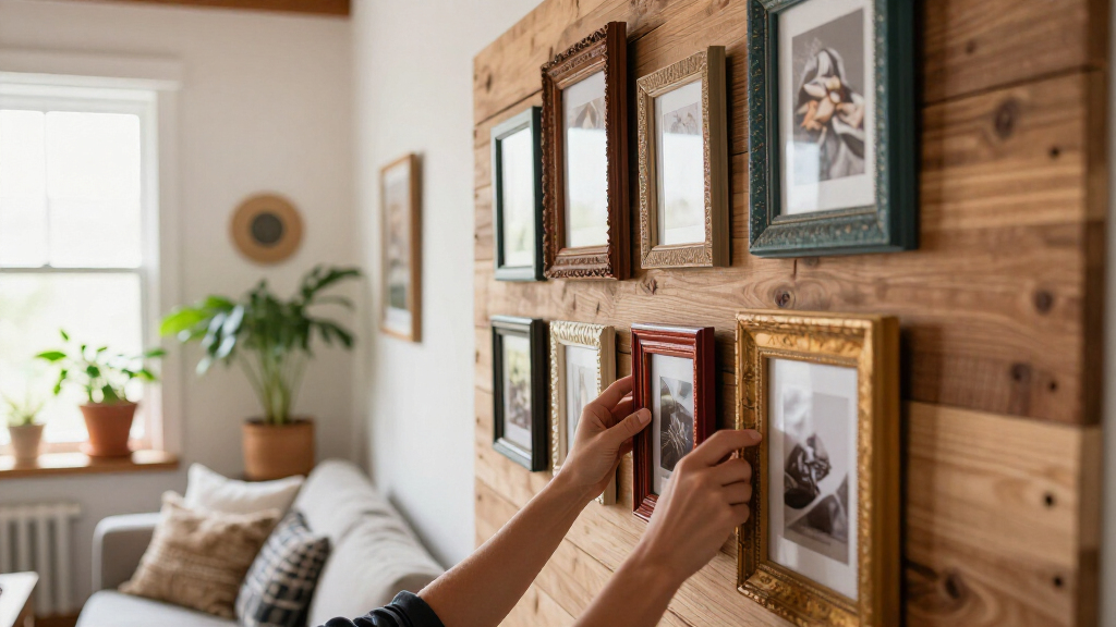 boho picture frames