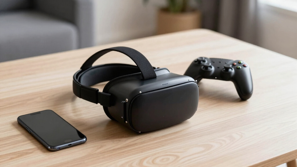 VR headset for immersive gaming