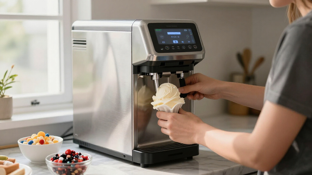 luxury ice machines for ice cream enthusiasts