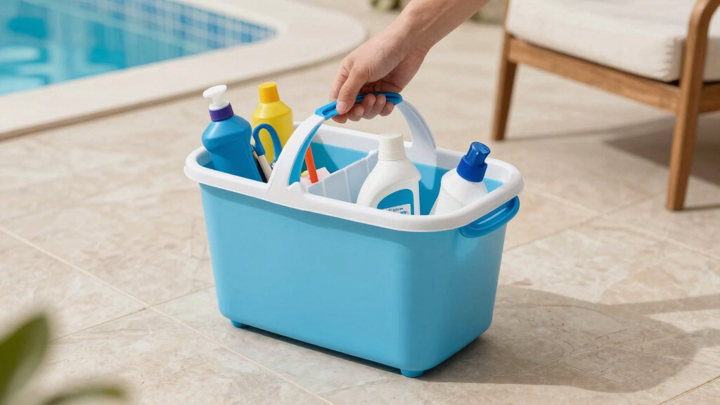 professional sanitation tote and organizer system