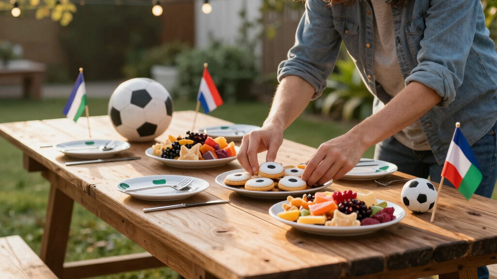 world cup themed party food