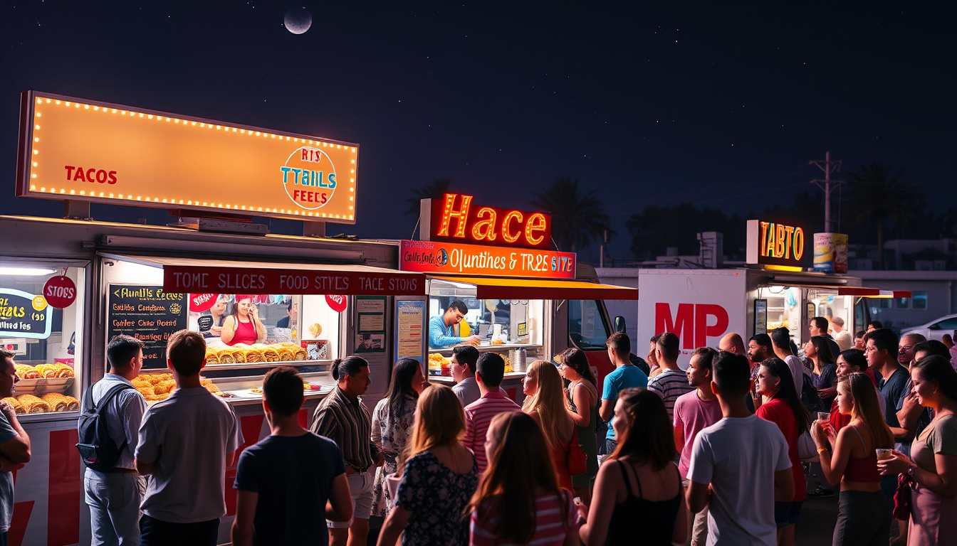 Best Food Trucks for Midnight Munchies
