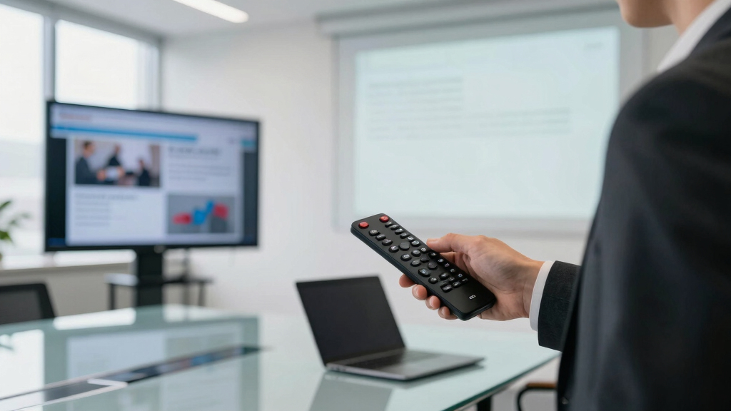 business presentation remote