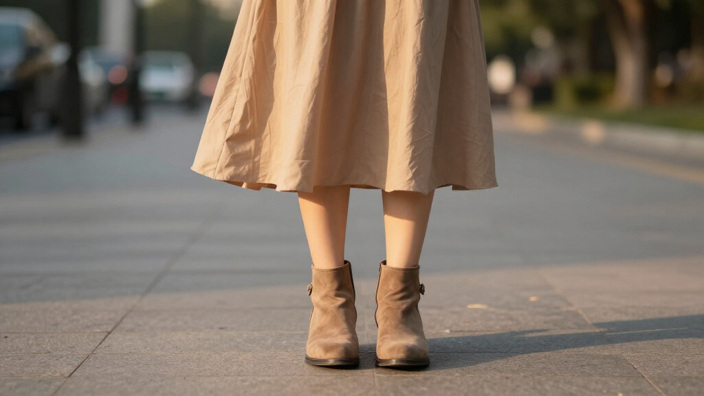 best closed-toe shoes for skirts