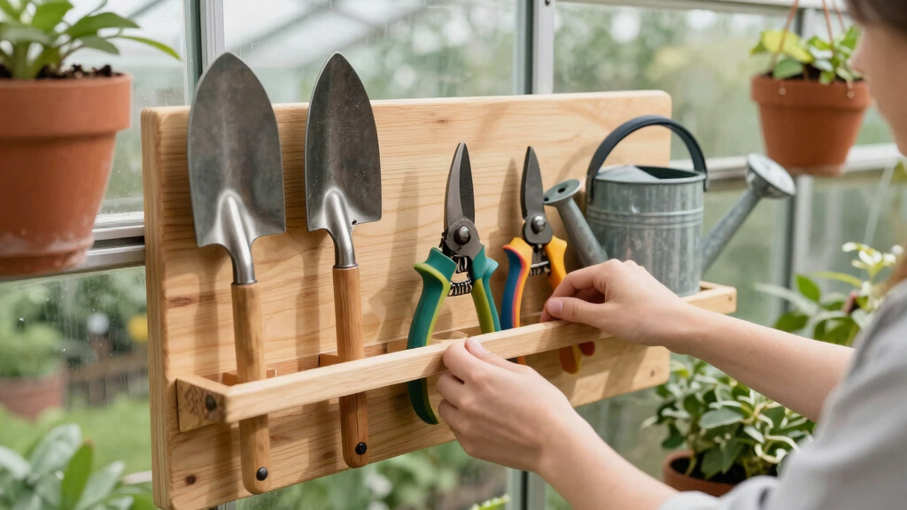 garden tool storage organizers