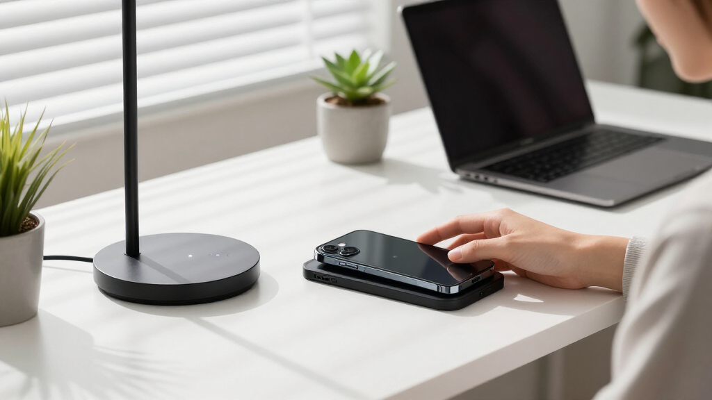 desk lamps with wireless charging