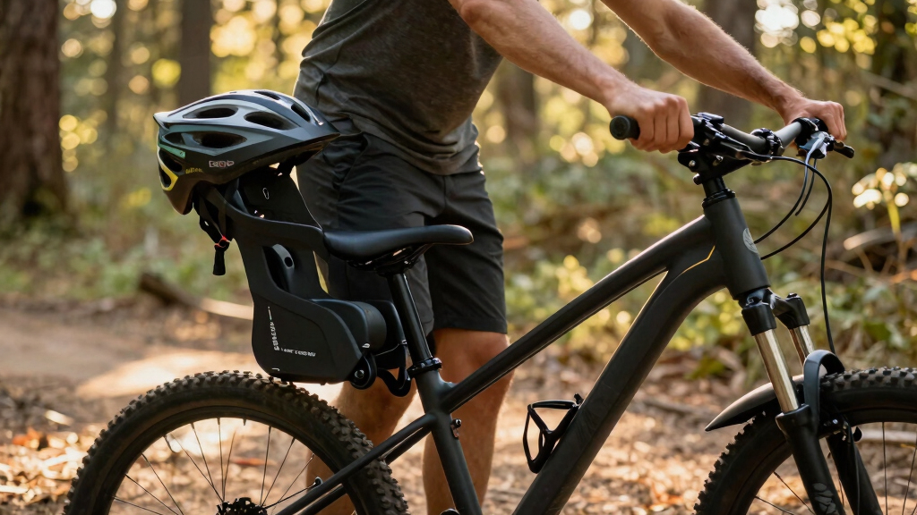 front mounted child seat mtb