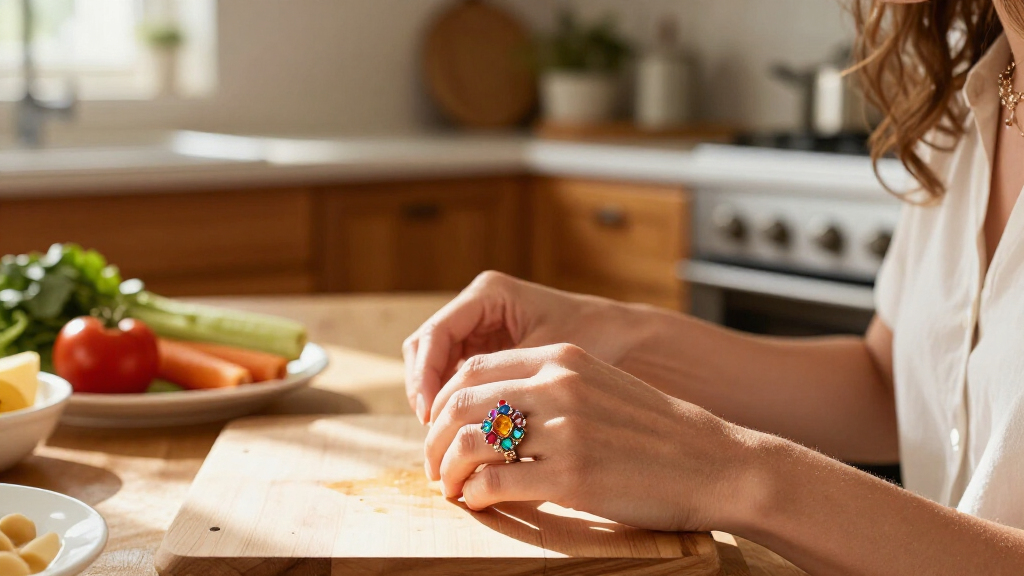 gemstone cocktail rings