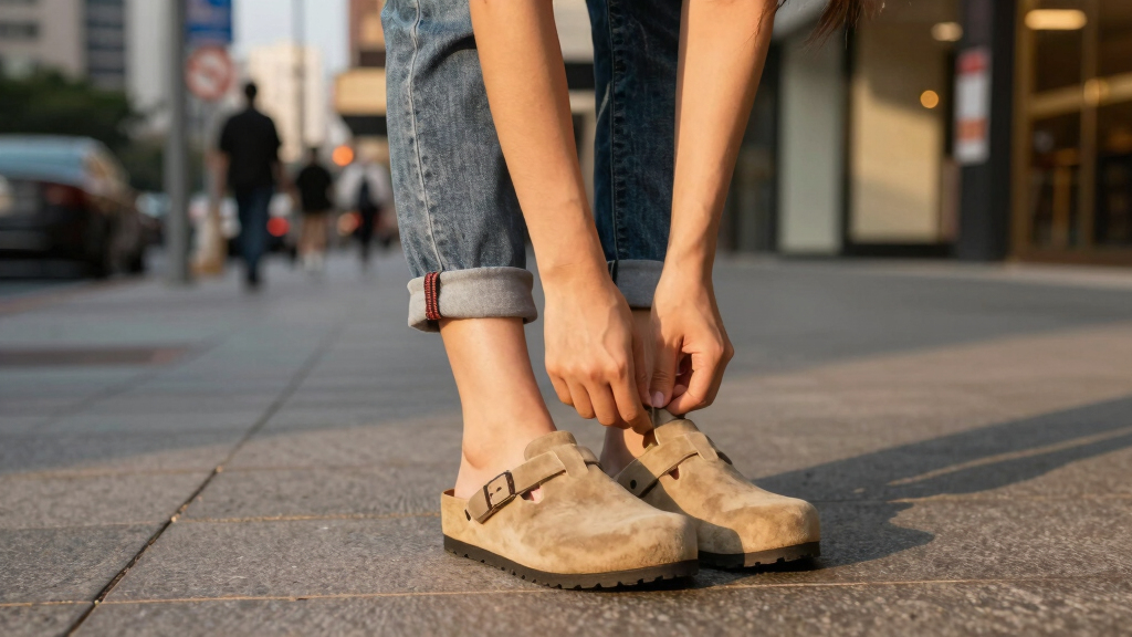 best suede clogs