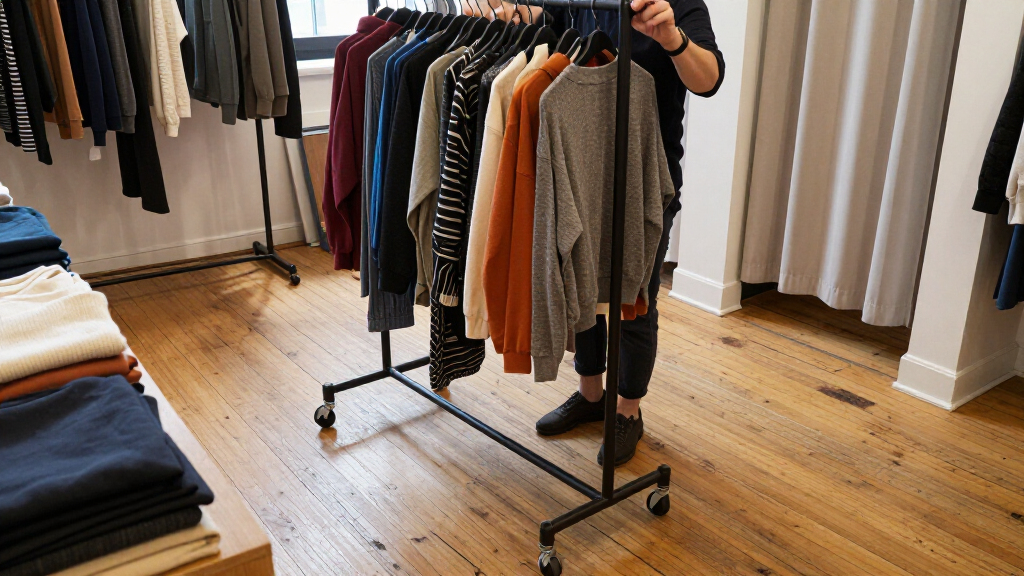 heavy duty clothing racks for boutiques