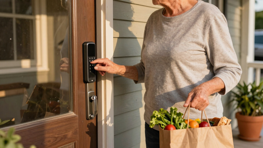 best keyless entry door locks for seniors