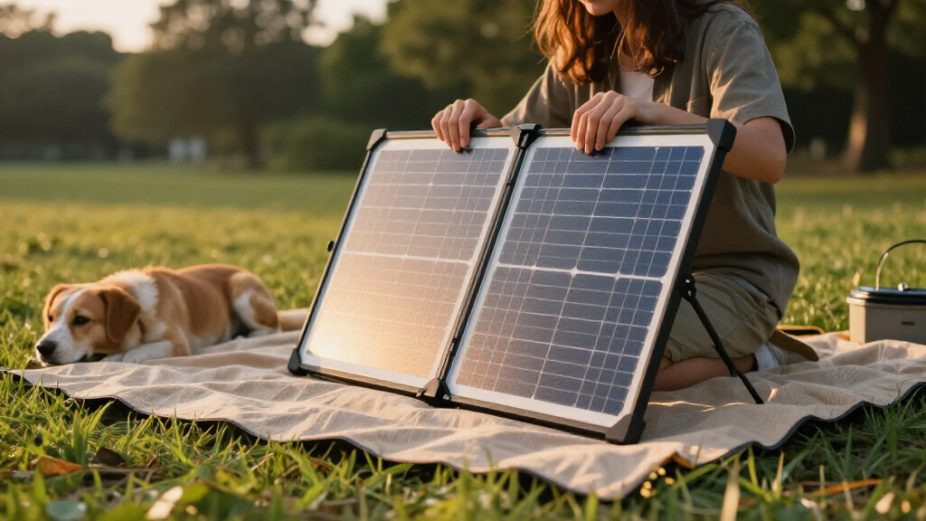 best portable solar panel kit for dog road trips