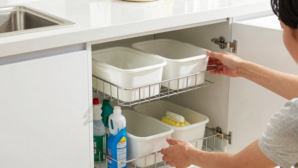 best under-sink organizers