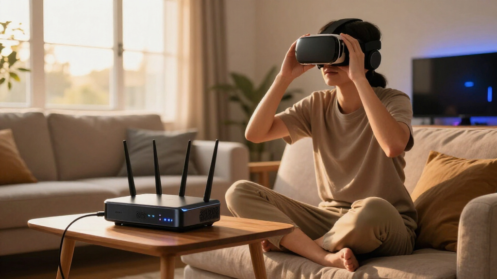 router for multiple vr headsets